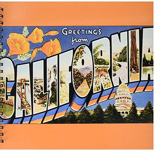 3dRose db_180224_2 Greetings from California Scenic Vintage Postcard-Memory Book, 12 by 12-Inch 3dRose db_180224_2 Greetings from California Scenic Vintage Postcard-Memory Book, 12 by 12-Inch