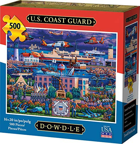 Dowdle Jigsaw Puzzle - US Coast Guard - 500 Piece