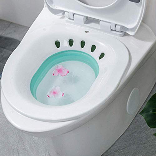 Sitz Bath Hip Bath for Over The Toilet Postpartum Care?Special for Pregnant Women  Postoperative Care Basin  Foldable Bath Sitz seat