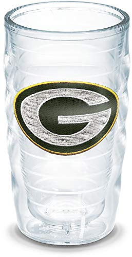 Tervis NFL Green Bay Packers Emblem Individual Tumbler  10 oz  Clear