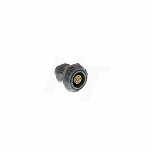 HangTon 1P Medical Plastic Connector Circular Female Socket PKG Push-Pull 2pcs 14 Pin  Socket
