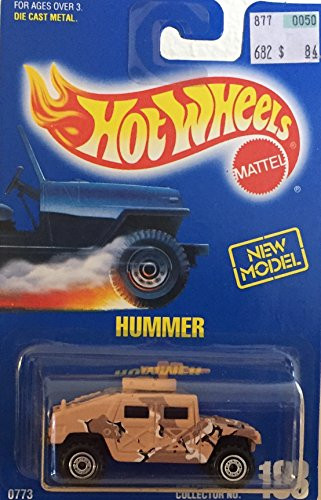 Hot Wheels Hummer 188 Blue Card 1991