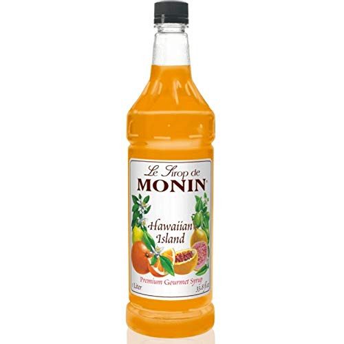 Monin Hawaiian Island Syrup  1 liter PET Bottle
