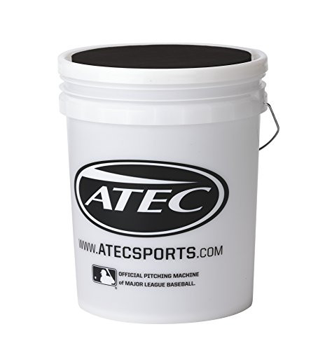 ATEC Ball Bucket Holds 4 Dozen Baseball/2 Dozen Softball