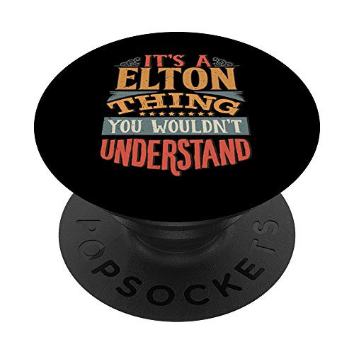 Elton Name PopSockets PopGrip  Swappable Grip for Phones   Tablets