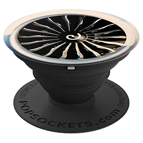 Jet engine flight attendant pilot gift PopSockets Grip and Stand for Phones and Tablets Jet engine flight attendant pilot gift PopSockets Grip and Stand for Phones and Tablets