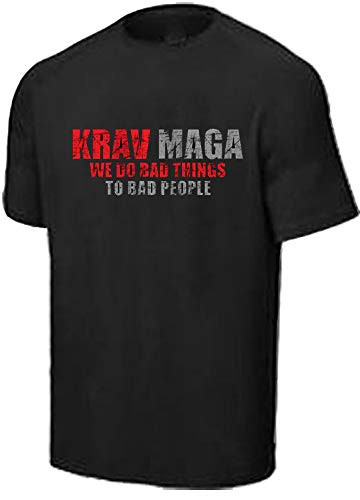 Epic MMA Gear Krav MAGA Performance T-Shirt M  Bad Things