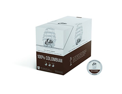 Ellis Coffee Company Heritage Single Serve Cups 100  Colombian  24 Count