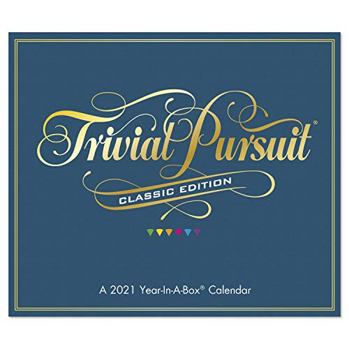 2021 Trivial Pursuit Master Edition Year-In-A-Box Calendar LMB1510021