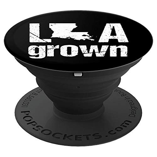 Louisiana Vintage LA State Grown Home Gift PopSockets Grip and Stand for Phones and Tablets