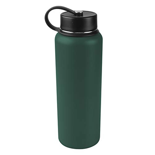 Tahoe Trails 40 oz Double Wall Vacuum Insulated Stainless Steel Water Bottle  Jasper