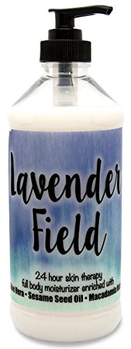 The Lotion Company 24 Hour Skin Therapy Lotion  Lavender Field  16 Ounce