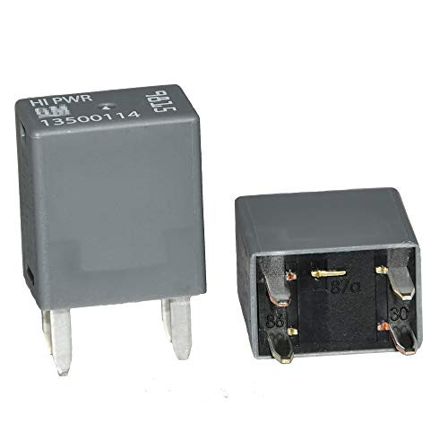 2 Pack High Power 4 Pin Fuse Box Relay   13500114-8385 Compatible for GM