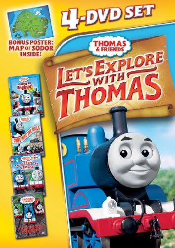 Thomas   Friends  Let s Explore With Thomas 4 Pack - DVD