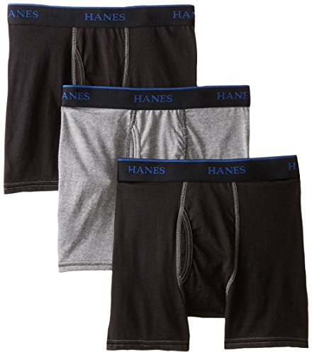 Hanes Boys  3-Pack Ultimate X-Temp Boxer Brief Assorted Large