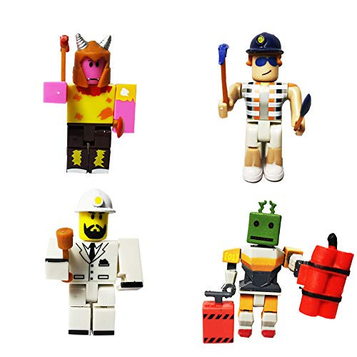 4Pcs Roblox cake toppers sandbox Action Figures Toys for the Roblox party supplies 4Pcs Roblox cake toppers sandbox Action Figures Toys for the Roblox party supplies