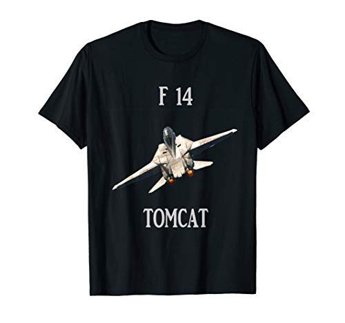 F 14 TOMCAT MILITARY JET AIRPLANE T-SHIRT