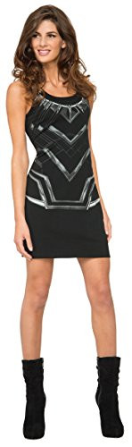 Rubie s womens Marvel Classic Black Panther Costume Tank Dress Party Supplies  Black  Large US