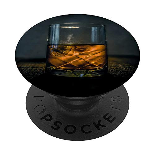 Whiskey Pop socket Bourbon Scotch Rye Alcohol Love Bartender PopSockets PopGrip  Swappable Grip for Phones   Tablets