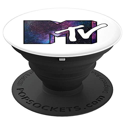 Classic MTV Galaxy Logo PopSockets Grip and Stand for Phones and Tablets
