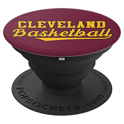 Cleveland Classic Basketball PopSockets Grip and Stand for Phones and Tablets Cleveland Classic Basketball PopSockets Grip and Stand for Phones and Tablets