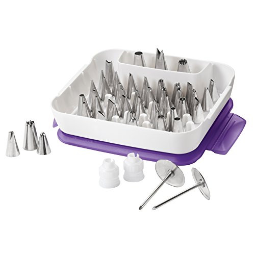 Wilton Master Decorating Tip Set, 55-Piece decorating tips, Cake Decorating Supplies Wilton Master Decorating Tip Set, 55-Piece decorating tips, Cake Decorating Supplies