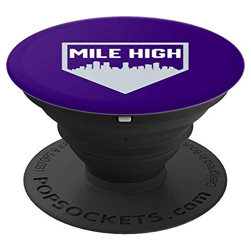 Cool Mile High Colorado Baseball Home Skyline PopSockets Grip and Stand for Phones and Tablets Cool Mile High Colorado Baseball Home Skyline PopSockets Grip and Stand for Phones and Tablets