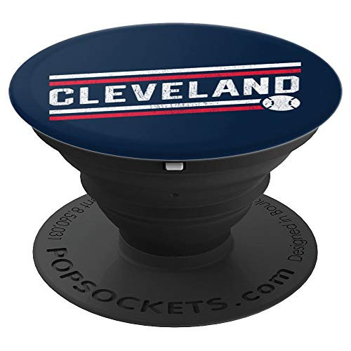 Cool Cleveland Baseball Home Run PopSockets Grip and Stand for Phones and Tablets Cool Cleveland Baseball Home Run PopSockets Grip and Stand for Phones and Tablets