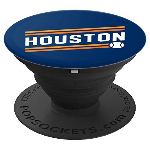 Cool Houston Baseball Home Run PopSockets Grip and Stand for Phones and Tablets Cool Houston Baseball Home Run PopSockets Grip and Stand for Phones and Tablets