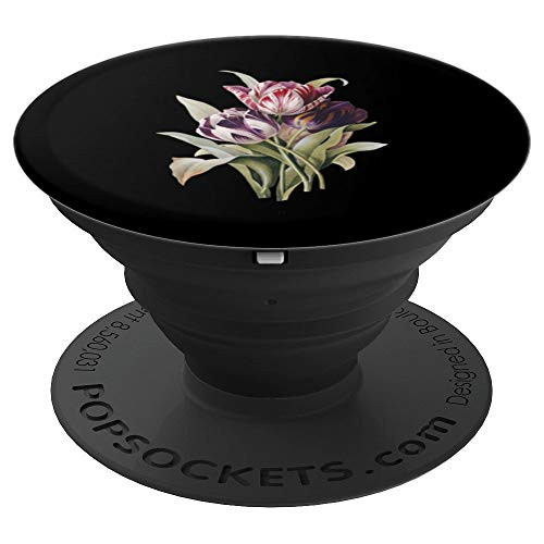Pierre Joseph Redoute Tulips Paint Flower Gardener Gift PopSockets Grip and Stand for Phones and Tablets