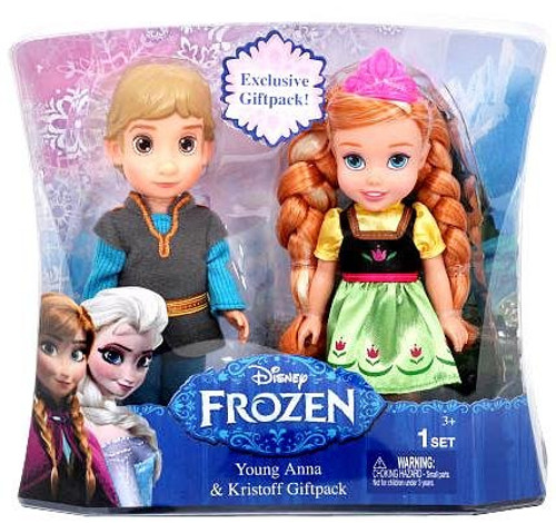 Disney Frozen Young Anna and Kristoff Toddler Doll Giftpack Disney Frozen Young Anna and Kristoff Toddler Doll Giftpack