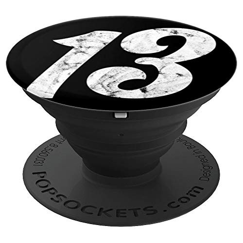 13th Birthday gift   Classic Vintage Girls Boys 13 year old PopSockets Grip and Stand for Phones and Tablets