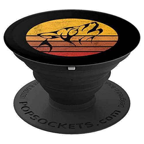 Vintage Sunset Trendy Animal Silhouette Wolf PopSockets Grip and Stand for Phones and Tablets Vintage Sunset Trendy Animal Silhouette Wolf PopSockets Grip and Stand for Phones and Tablets