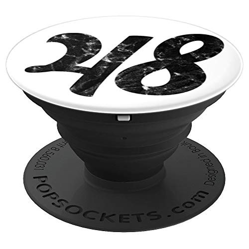 48th Birthday gift   Classic Vintage Women Men 48 year old PopSockets Grip and Stand for Phones and Tablets
