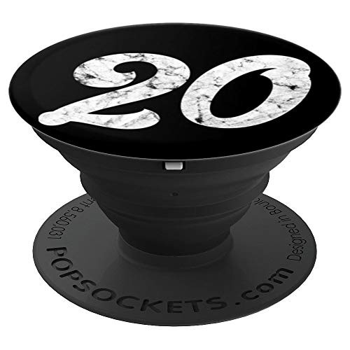 20th Birthday gift   Classic Vintage Women Men 20 year old PopSockets Grip and Stand for Phones and Tablets