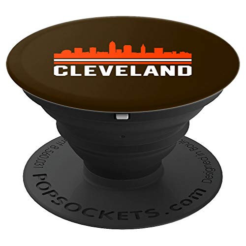 Vintage Cleveland Home Skyline PopSockets Grip and Stand for Phones and Tablets