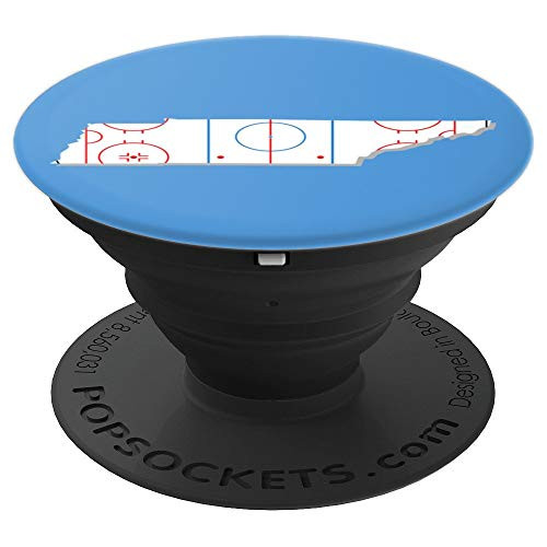 Classic Tennessee Hockey Rink TN State Map Outline PopSockets Grip and Stand for Phones and Tablets Classic Tennessee Hockey Rink TN State Map Outline PopSockets Grip and Stand for Phones and Tablets