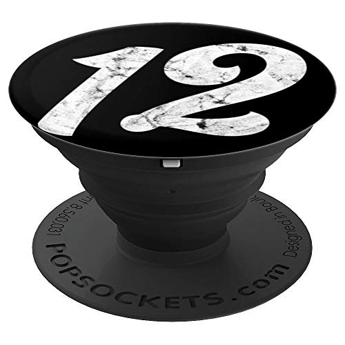 12th Birthday gift   Classic Vintage Girls Boys 12 year old PopSockets Grip and Stand for Phones and Tablets