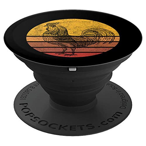 Vintage Sunset Animal Silhouette Chicken PopSockets Grip and Stand for Phones and Tablets Vintage Sunset Animal Silhouette Chicken PopSockets Grip and Stand for Phones and Tablets