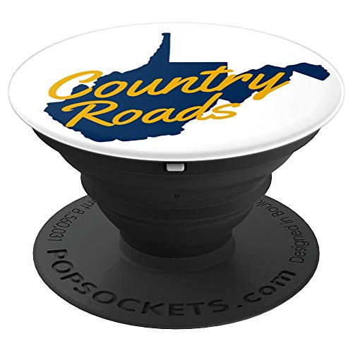 West Virginia Country Roads State Map Home PopSockets Grip and Stand for Phones and Tablets West Virginia Country Roads State Map Home PopSockets Grip and Stand for Phones and Tablets