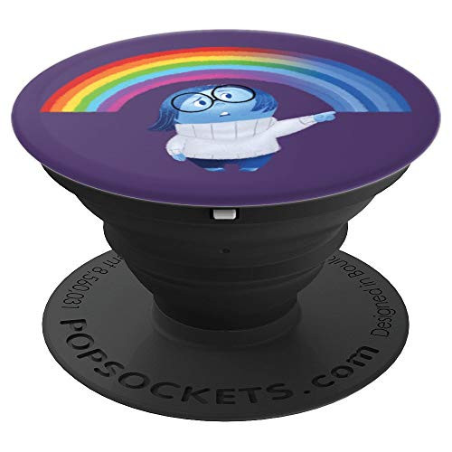 Disney Pixar Inside Out Sadness Rainbow PopSockets Grip and Stand for Phones and Tablets