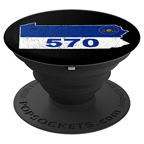 Scranton Area Code 570 Pennsylvania Phone Number Souvenir PopSockets Grip and Stand for Phones and Tablets Scranton Area Code 570 Pennsylvania Phone Number Souvenir PopSockets Grip and Stand for Phones and Tablets