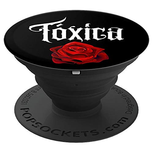 Cute La Tóxica Latina Feminist Women - Funny Spanish Quote PopSockets Grip and Stand for Phones and Tablets Cute La Tóxica Latina Feminist Women - Funny Spanish Quote PopSockets Grip and Stand for Phones and Tablets