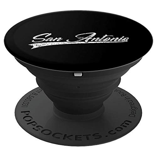 San Antonio Classic Vintage Texas Sports Jersey PopSockets Grip and Stand for Phones and Tablets San Antonio Classic Vintage Texas Sports Jersey PopSockets Grip and Stand for Phones and Tablets