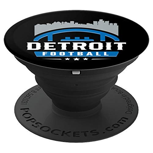 Classic Detroit Football Stars City Skyline PopSockets Grip and Stand for Phones and Tablets Classic Detroit Football Stars City Skyline PopSockets Grip and Stand for Phones and Tablets