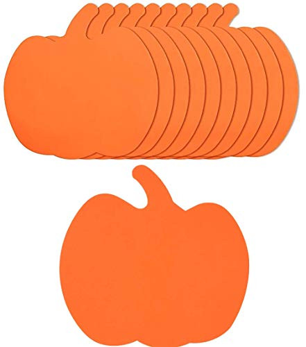 4E s Novelty Foam Pumpkins Craft 24Pack Large 8 Inch Foam Pumpkin Shapes   Halloween Crafts for Kids Toddlers Fun Home Party Activities  Pumpkin Decorating Kit