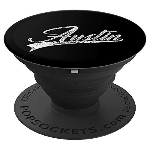 Austin Classic Vintage Texas Sports Jersey PopSockets Grip and Stand for Phones and Tablets