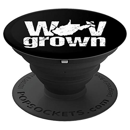 West Virginia Vintage WV State Grown Home Gift PopSockets Grip and Stand for Phones and Tablets West Virginia Vintage WV State Grown Home Gift PopSockets Grip and Stand for Phones and Tablets