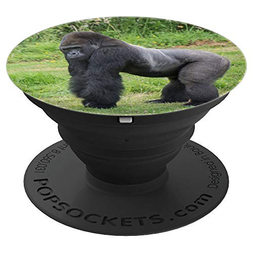 Gorilla Monkey Animal Gift PopSockets Grip and Stand for Phones and Tablets