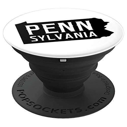 State of Pennsylvania Silhouette Art Home-grown Root Pa Gift PopSockets Grip and Stand for Phones and Tablets State of Pennsylvania Silhouette Art Home-grown Root Pa Gift PopSockets Grip and Stand for Phones and Tablets